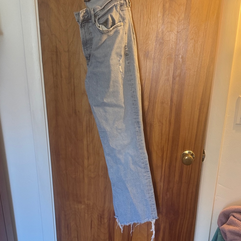 Citizens Of Humanity Light Blue Straight Leg Jeans
